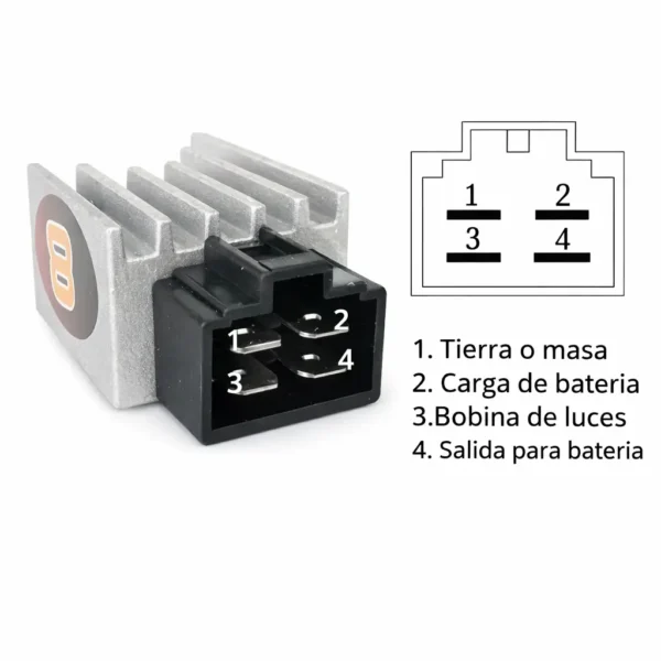 Regulador Rectificador Universal 12V - Monofasico