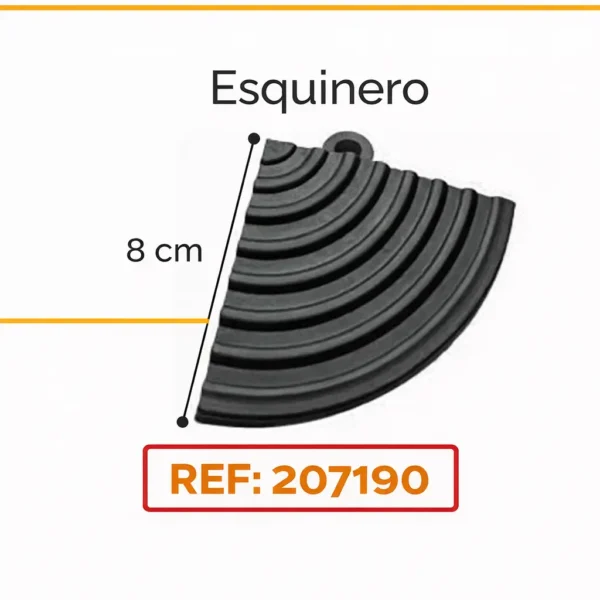 Esquinero Plastico Modular | Piso IMBRA